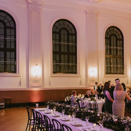 The wedding of Emma and Kieran at Marrickville Town Hall